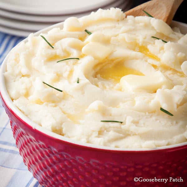 Gooseberry Patch Recipes Grandma's Buttery Mashed Potatoes from 101